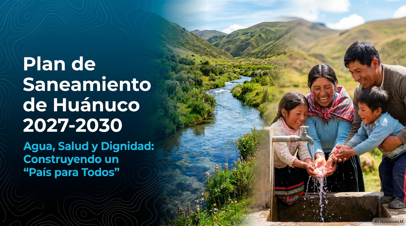 Propuesta de Agua y saneamiento para Huánuco
